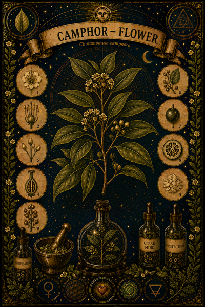 Gurudas Flower Essence ~Camphor