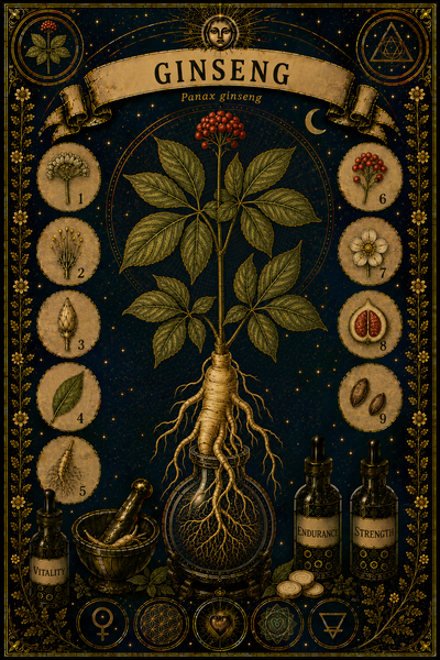 Gurudas Flower Essence ~Ginseng