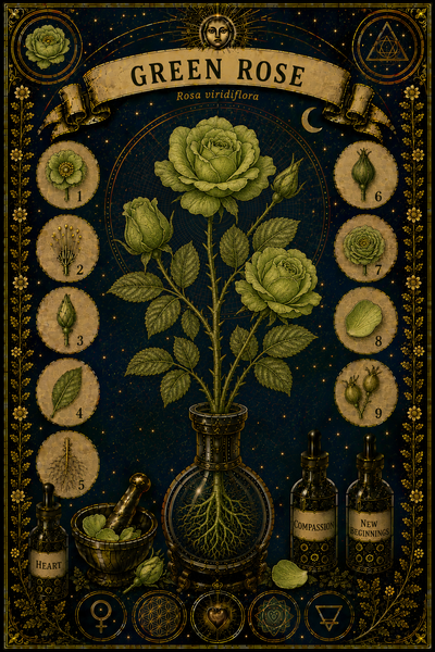 Gurudas Flower Essence ~Green Rose