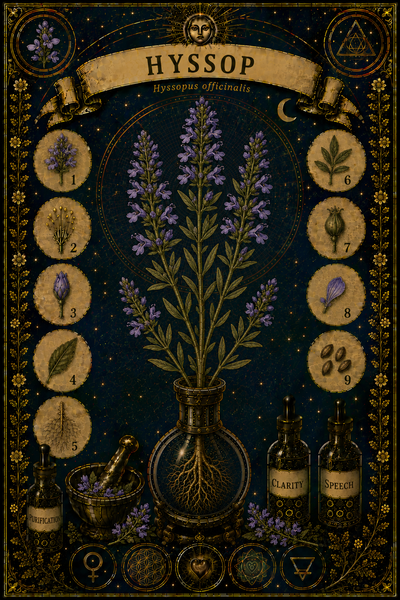 Gurudas Flower Essence ~Hyssop
