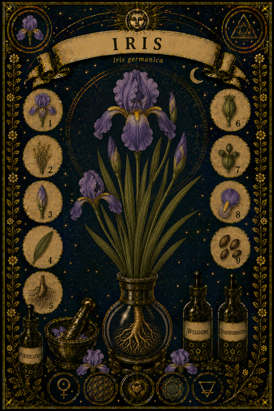 Gurudas Flower Essence ~Iris (Blue Flag)