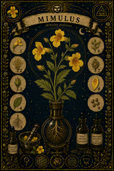 Gurudas Flower Essence ~Mimulus