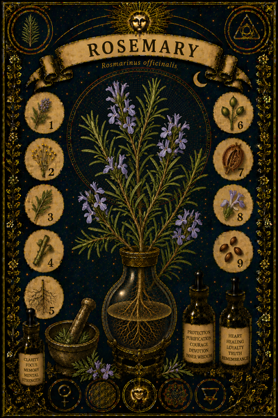Gurudas Flower Essence ~Rosemary