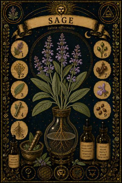 Gurudas Flower Essence ~Sage