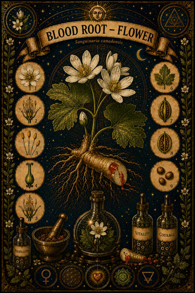 Gurudas Flower Essence ~Blood Root