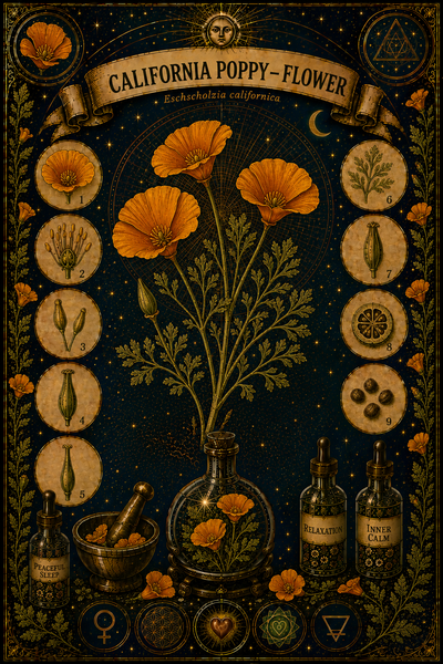 Gurudas Flower Essence ~California Poppy