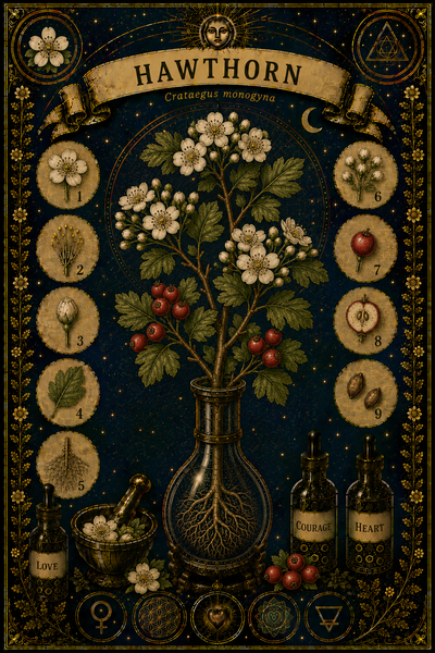Gurudas Flower Essence ~Hawthorn