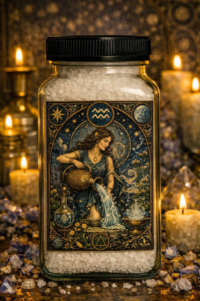 Moon in Aquarius Bath Salts