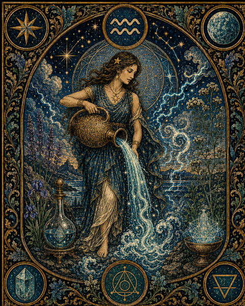 Moon in Aquarius Bath Salts