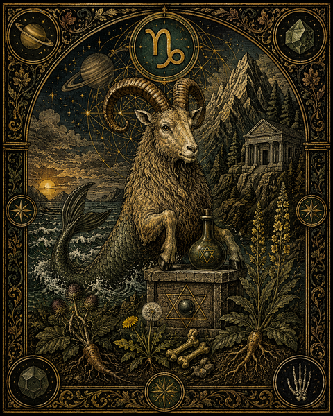 Moon in Capricorn Bath Salts